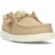Mocasín con cordones elásticos HEYDUDE Stretch Canvas HD40700 TAN