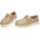 Mocasín con cordones elásticos HEYDUDE Stretch Canvas HD40700 TAN