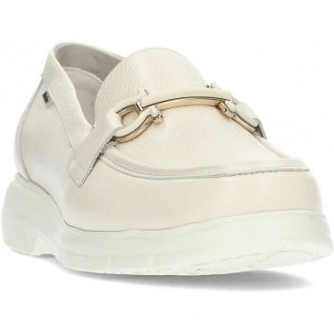 MOCASINES FLUCHOS F1936 GLADIS BLANCO