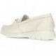 MOCASINES FLUCHOS F1936 GLADIS BLANCO