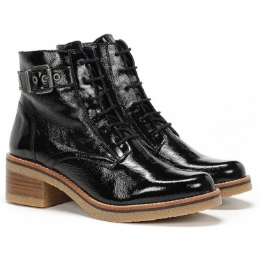 BOTINES FLUCHOS D8686 LUCERO NEGRO