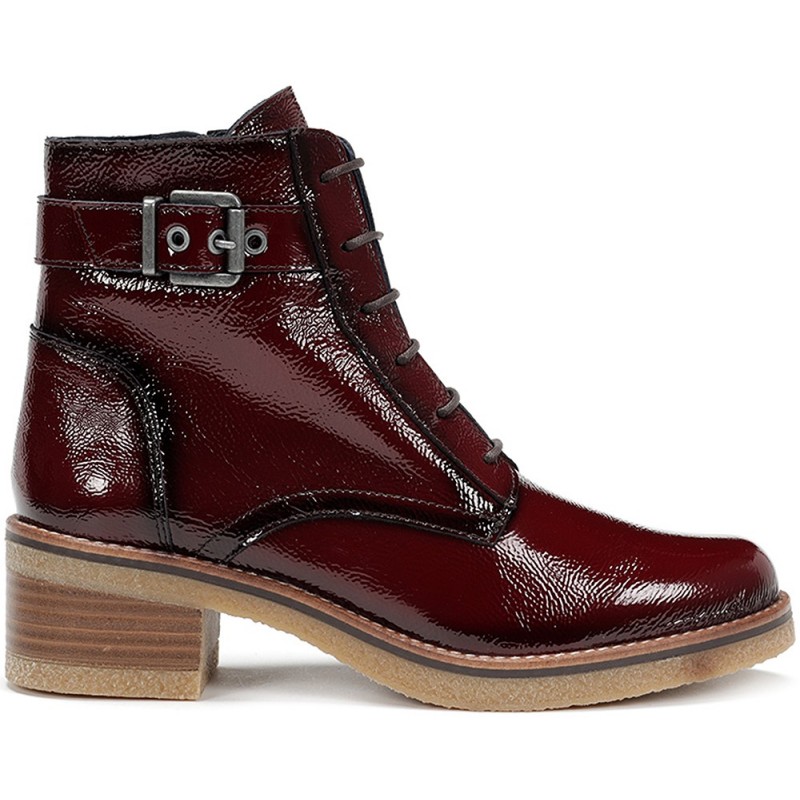BOTINES FLUCHOS D8686 LUCERO BURDEOS