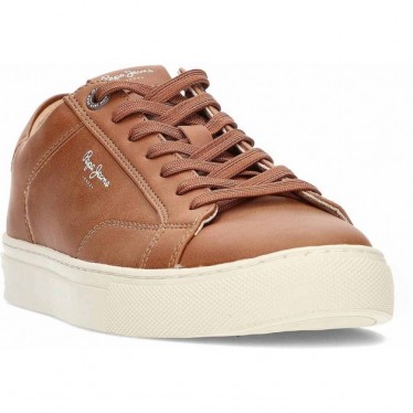 Deportivas para hombre Pepe Jeans PMS00048 Joe Basic TAN_BROWN