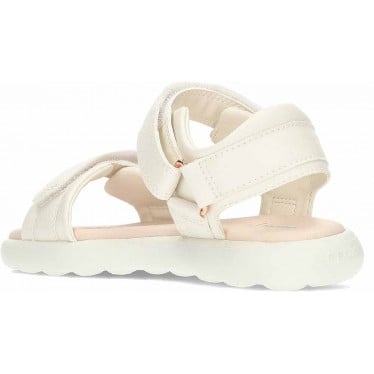 Sandalias para niña GEOX Puffypop J55MSC IVORY