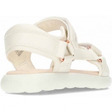 Sandalias para niña GEOX Puffypop J55MSC IVORY