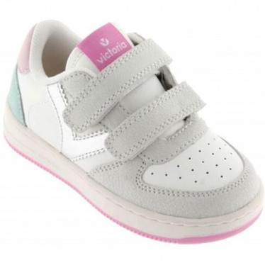 Deportiva para chica Victoria 1124124 Serraje Craquelado ROSA