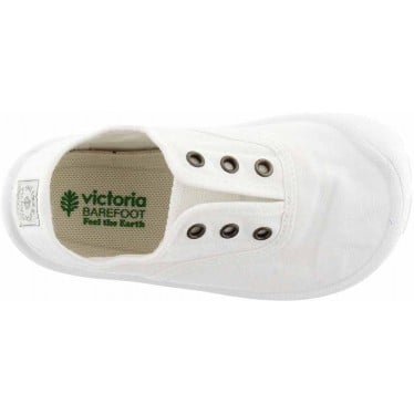 Zapatillas para niña VICTORIA Barefoot respetuosas 1370110 BLANCO