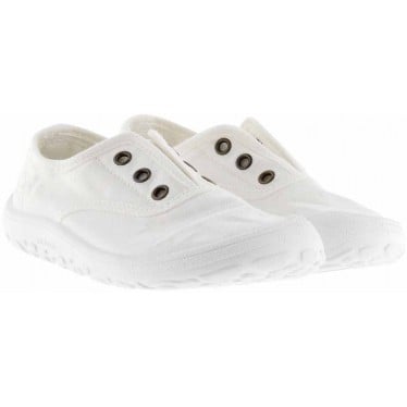 Zapatillas para niña VICTORIA Barefoot respetuosas 1370110 BLANCO