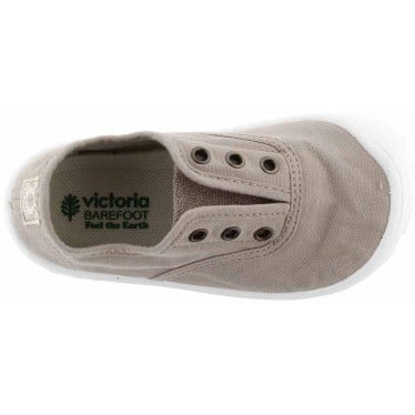 Zapatillas para niña VICTORIA Barefoot respetuosas 1370110 BEIG