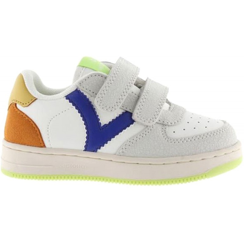 Deportivas para chico Victoria 1124124 Serraje Craquelado AZUL