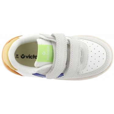 Deportivas para chico Victoria 1124124 Serraje Craquelado AZUL