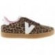 Deportiva para mujer Victoria 1126205 Serraje Estampado LEOPARDO