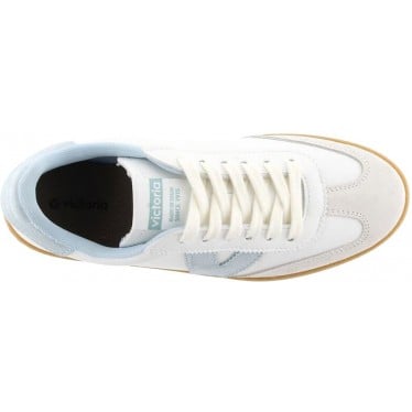 Zapatillas de mujer VICTORIA Berlin Cliclista 1126206 CELESTE