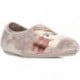 Pantuflas para mujer de VULLADI 6624 cas MONTBLANC_PARDO
