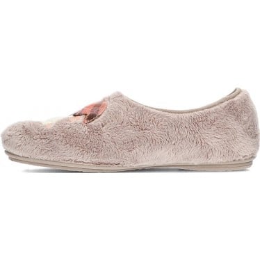 Pantuflas para mujer de VULLADI 6624 cas MONTBLANC_PARDO