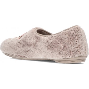 Pantuflas para mujer de VULLADI 6624 cas MONTBLANC_PARDO