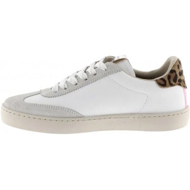 Sneakers para mujer Victoria 1126209 Berlin Leopardo PLATA
