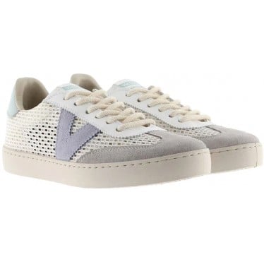 Deportiva de mujer Victoria 1126210 Berlin Rejilla GRIS