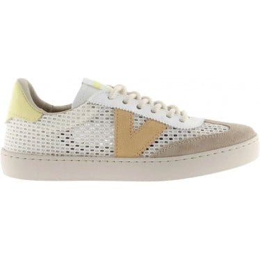 Deportiva de mujer Victoria 1126210 Berlin Rejilla BEIGE