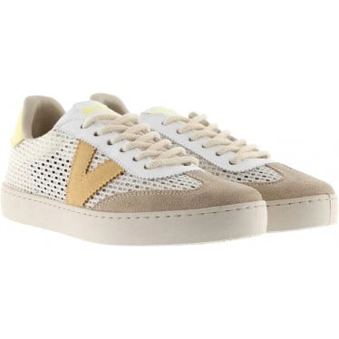 Deportiva de mujer Victoria 1126210 Berlin Rejilla BEIGE