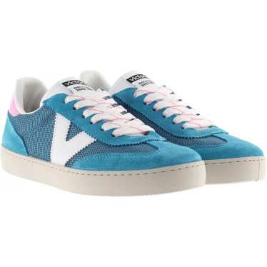 Deportiva para mujer Victoria 1126211 Berlin Serraje TURQUESA