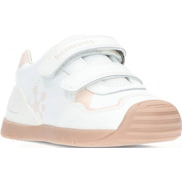 Deportivas para niña de BIOMECANICS 241001B BLANCO_COTTON