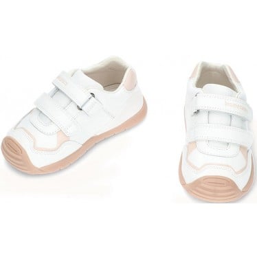 Deportivas para niña de BIOMECANICS 241001B BLANCO_COTTON