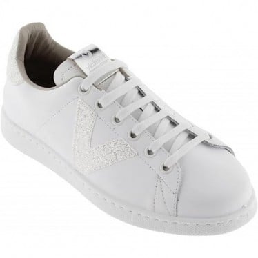SNEAKERS VICTORIA GLITTER 1125188 BLANCO