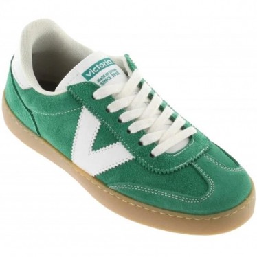Deportiva para mujer Victoria 1126212 Berlín Serraje Retro VERDE