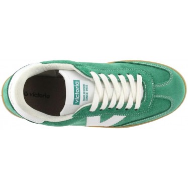 Deportiva para mujer Victoria 1126212 Berlín Serraje Retro VERDE