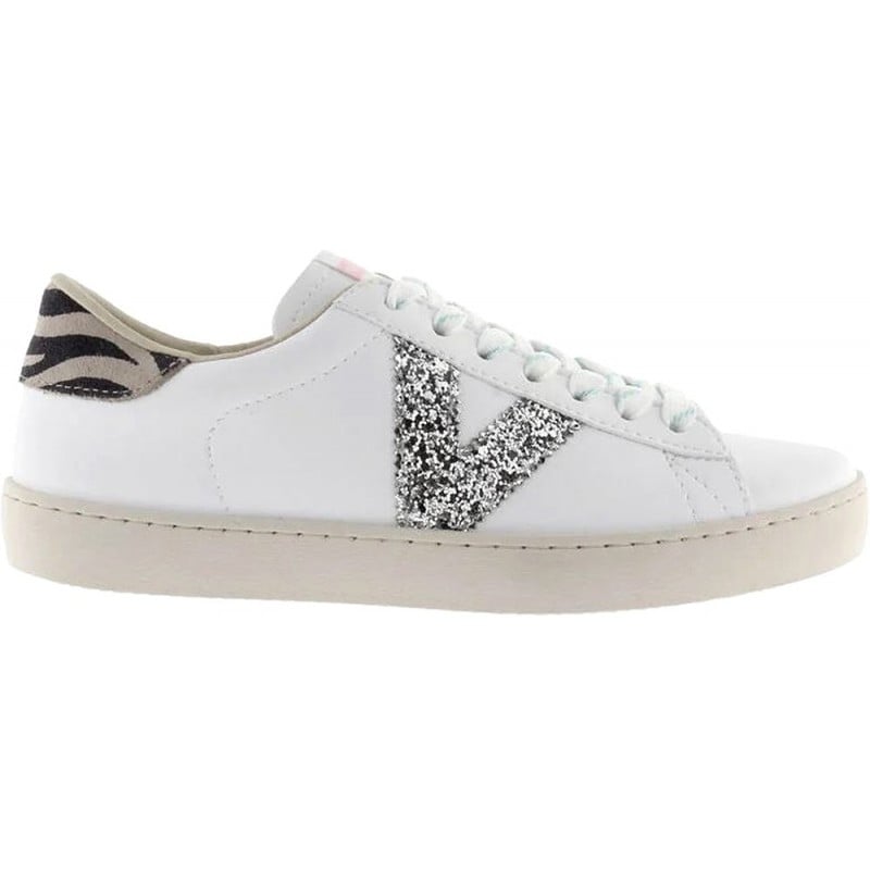 Deportiva para mujer Victoria 1126213 Berlín Animal Print PLATA