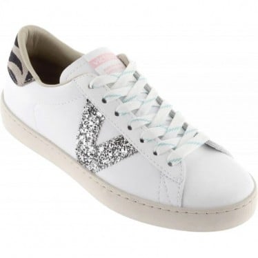 Deportiva para mujer Victoria 1126213 Berlín Animal Print PLATA