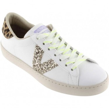Deportiva para mujer Victoria 1126213 Berlín Animal Print PLATINO