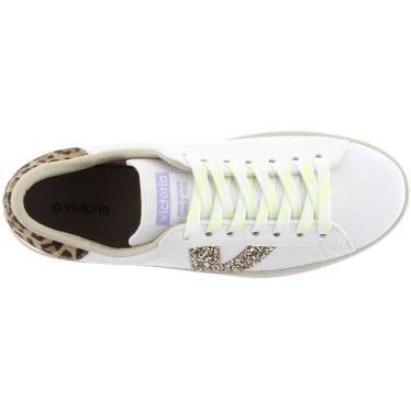 Deportiva para mujer Victoria 1126213 Berlín Animal Print PLATINO