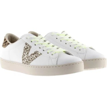 Deportiva para mujer Victoria 1126213 Berlín Animal Print PLATINO
