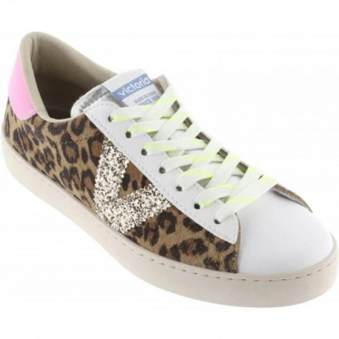 Deportivas para mujer Victoria 1126214 Serraje Animal Print LEOPARDO