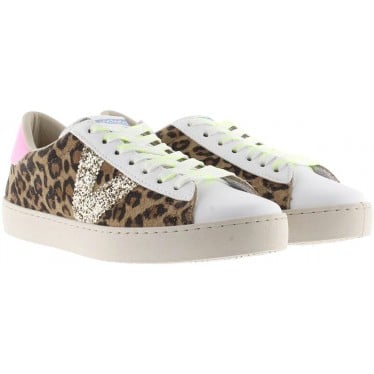 Deportivas para mujer Victoria 1126214 Serraje Animal Print LEOPARDO