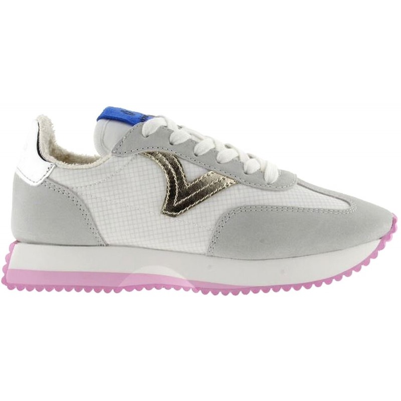 Sneakers para mujer Victoria 1134112 Cosmos Nylon Metal GRIS
