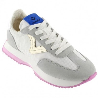 Sneakers para mujer Victoria 1134112 Cosmos Nylon Metal GRIS