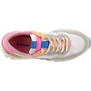 Zapatillas de nylon para mujer VICTORIA 1156110 BLANCO