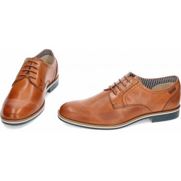 Zapatos con cordones Pikolinos Leon M4V-4130 BRANDY