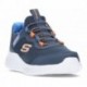 Zapatillas para niño Skechers Slip-ins Bounder Brisk 403822L NAVY_BLUE
