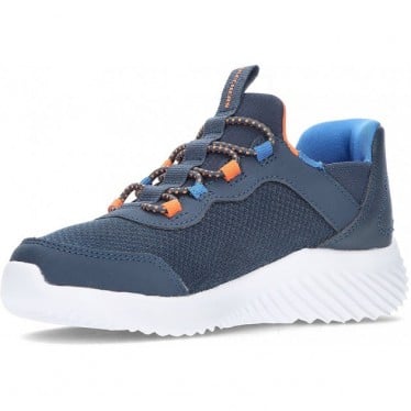 Zapatillas para niño Skechers Slip-ins Bounder Brisk 403822L NAVY_BLUE