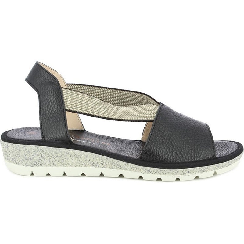 SANDALIAS DOCTOR CUTILLAS 35313 ELÁSTICO NEGRO