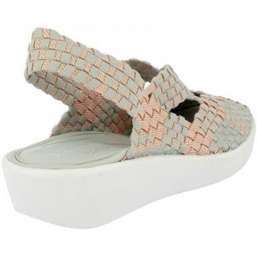 Sandalias Doctor Cutillas 13410 Trenzado elástico NUDE