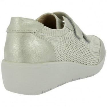 Deportivas Doctor Cutillas 40103 Malla elástica PLATA