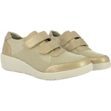 Deportivas Doctor Cutillas 40103 Malla elástica PLATINO