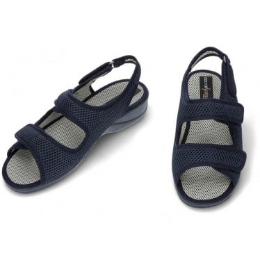 SANDALIAS DE DOCTOR CUTILLAS 21739 REJILLA MARINO