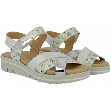 Sandalias Doctor Cutillas 36142 Autoadherente BLANCO
