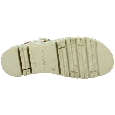 Sandalias Doctor Cutillas 36142 Autoadherente BLANCO